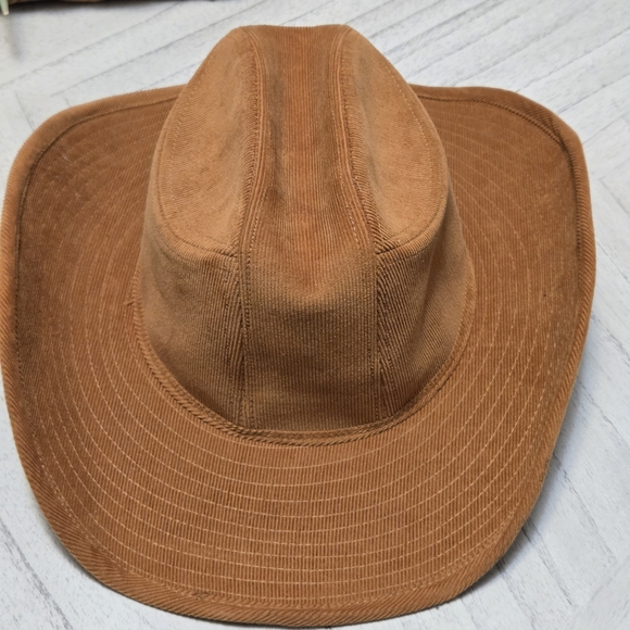 Wyeth Fedora Hat Corduroy Cowgirl Anthropologie Style, NWT Canyon Rancher Hat - Picture 10 of 12